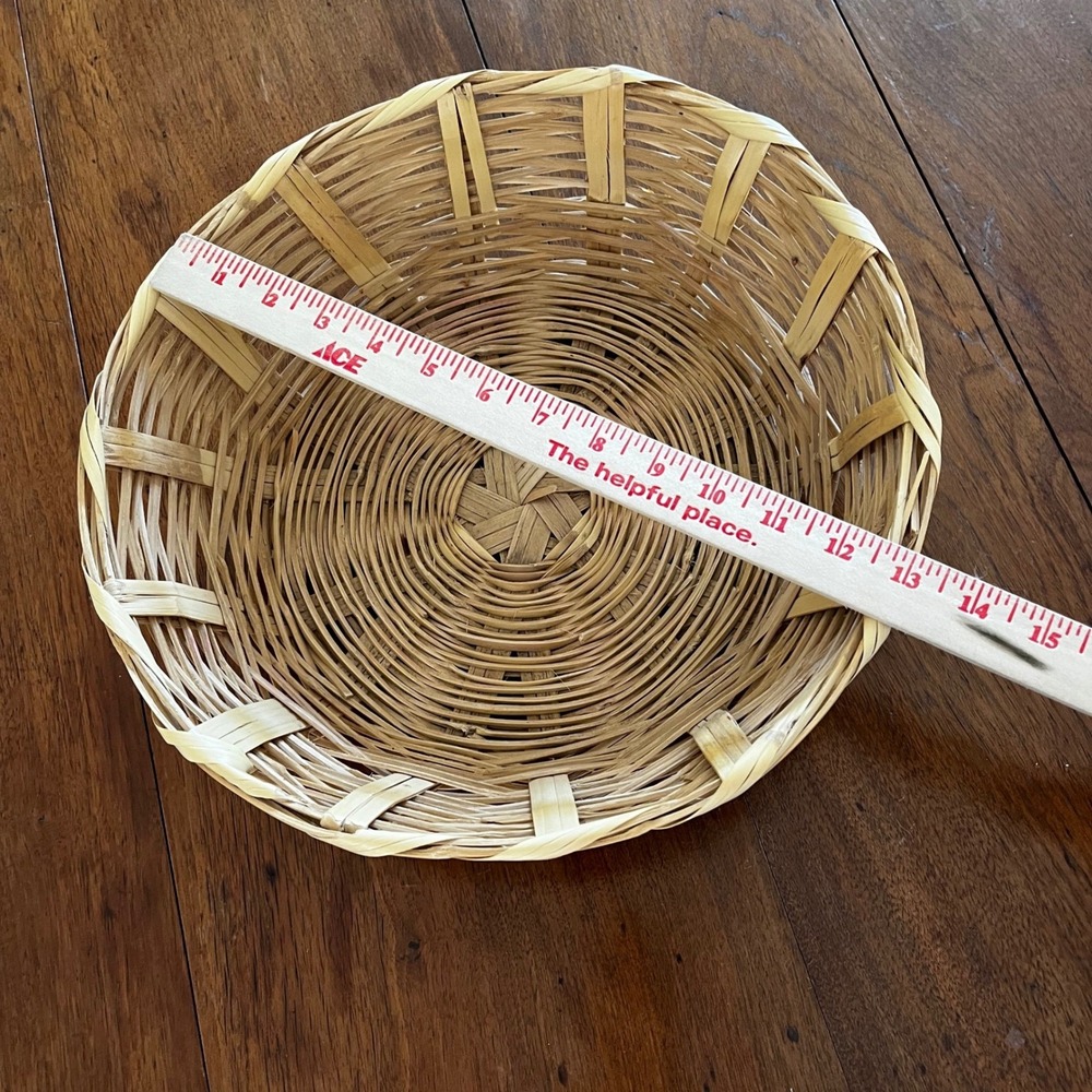 Vinage Rattan Basket - Picture 6 of 6